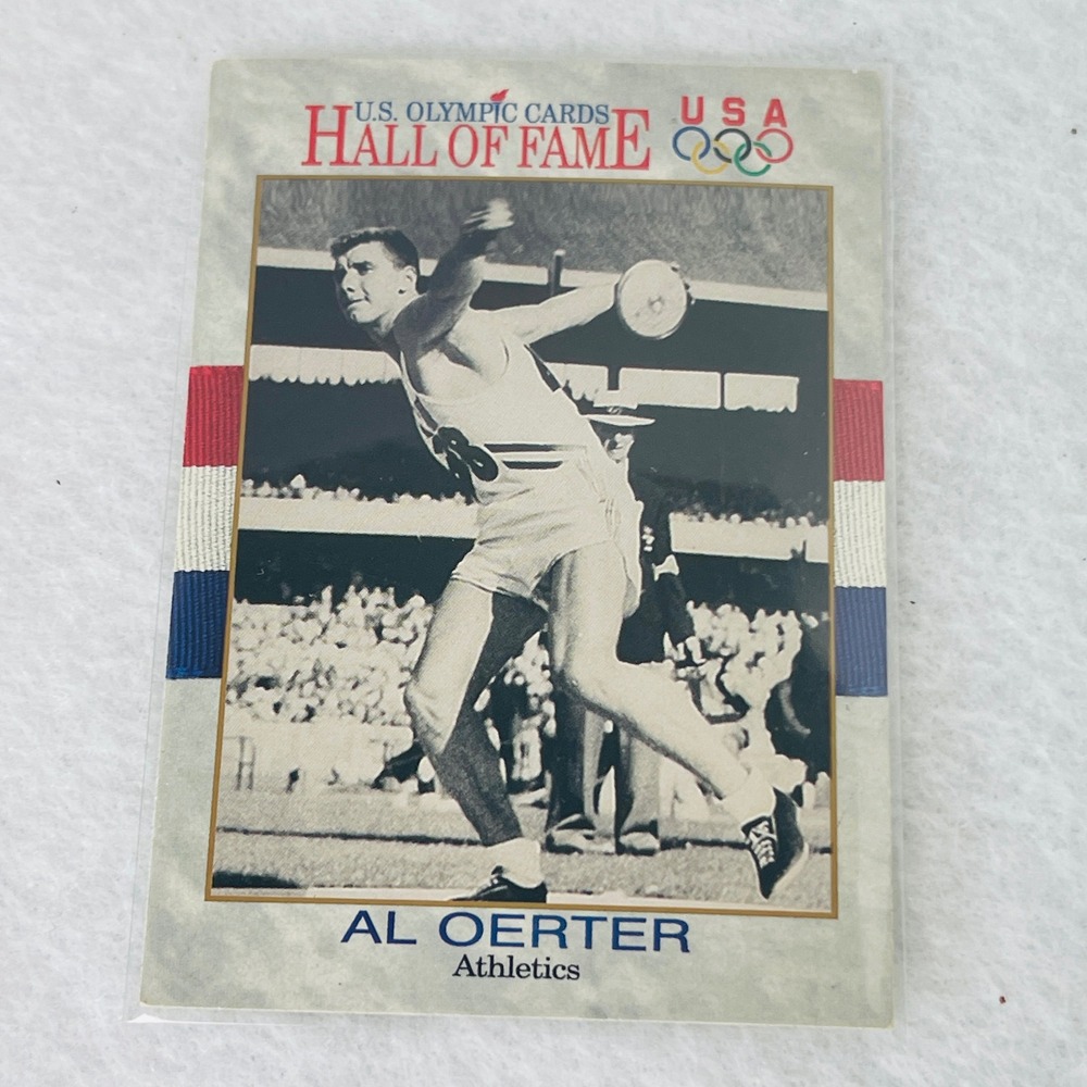 1991 Impel US Olympic Hall of Fame Al Oerter #4 Trading Card Athletics Discus